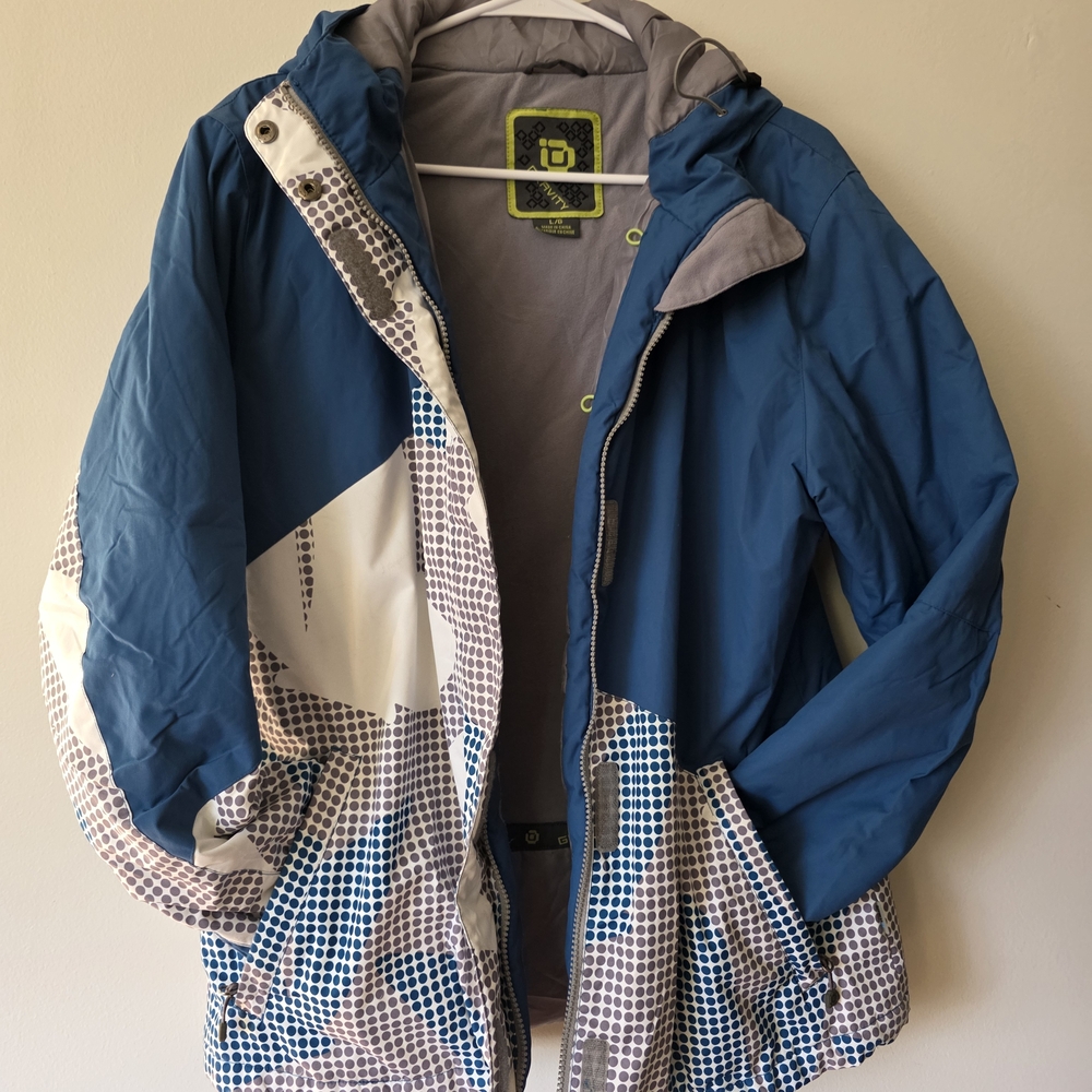 Gravity “Oxygen” Jacket – Moroccan Blue Butterfly Dots – Women’s L/G